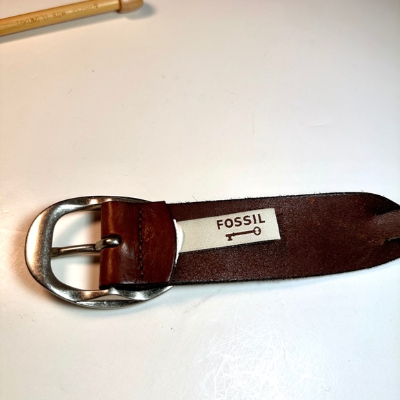 Fossil Leather Braided Belt - L main image 8